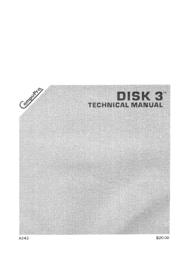 A243_DISK3_Tech_Oct84