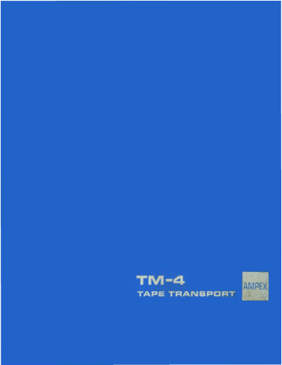 SDSTM-4_Tape_Transport_Technical_Manual_Feb63