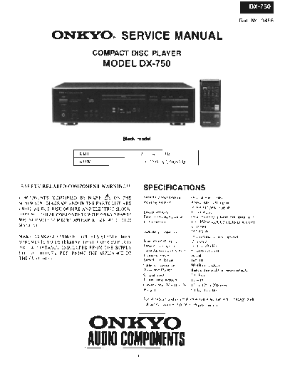 ONKYO+DX-750