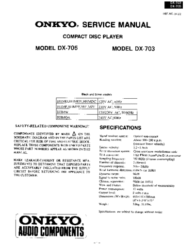 ONKYO+DX-703