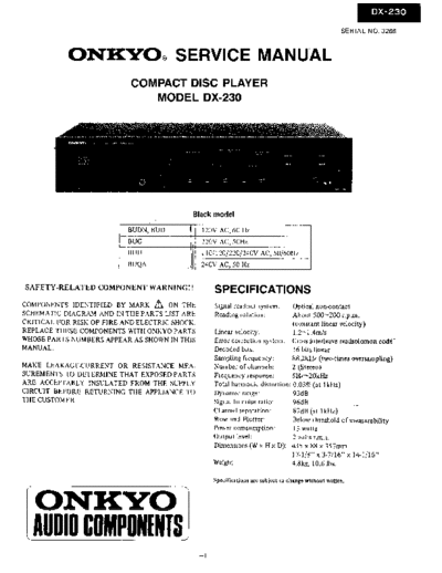 ONKYO+DXC-230
