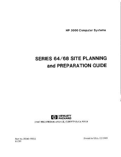 30140-90011_Series_64_68_Site_Planning_Guide_Dec83