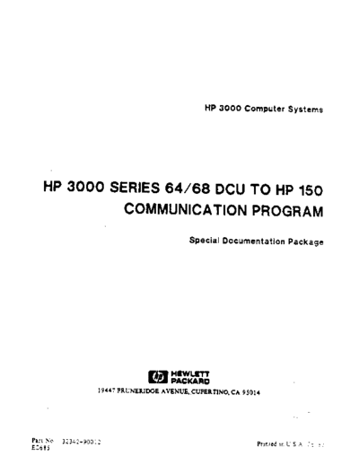 32342-90012_DCU_to_HP_150_Communication_Program_Jun85