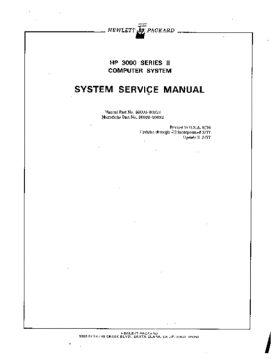 30000-90018_HP_3000_Series_II_System_Service_Manual_Aug1976UMar1977