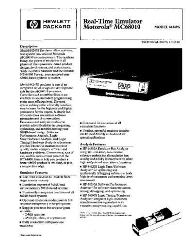 5953-9231_Real-Time_Emulator_Motorola_MC68010_Feb-1984