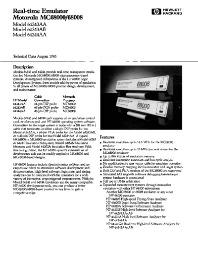 5953-9281_Real-Time_Emulator_Motorola_MC68000_68008_Aug-1985