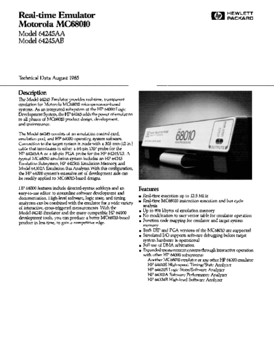 5953-9282_Real-Time_Emulator_Motorola_MC68010_Aug-1985