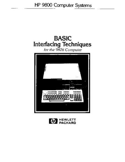 09826-90020_BASIC1.0_InterfaceTechniques_Oct81