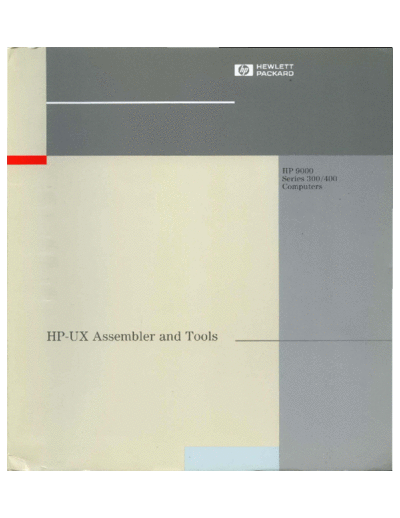 B1864-90004_HP-UX_Assembler_and_Tools_300_400_Jan91
