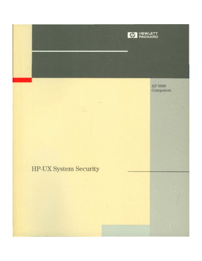 B2355-90045_HP-UX_System_Security_Aug92