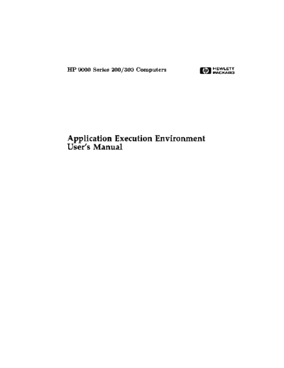 98515-90000_Application_Execution_Environment_Users_Manual_Dec85
