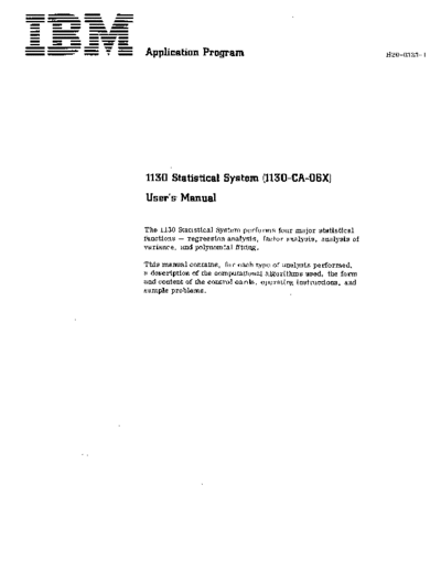 H20-0333-1_1130_Statistical_System_Users_Manual_1967