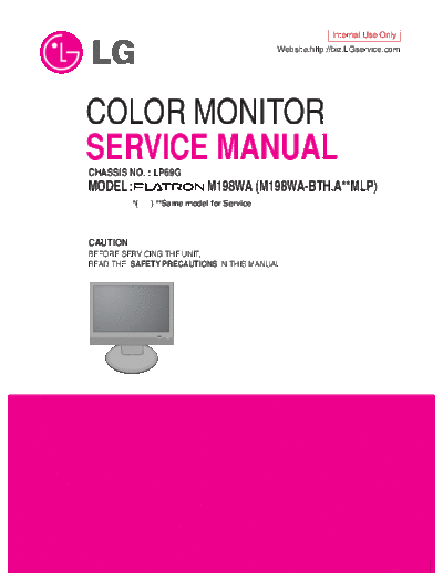 M198WA Service Manual