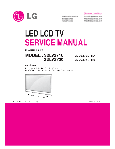 32LV3730 Service Manual