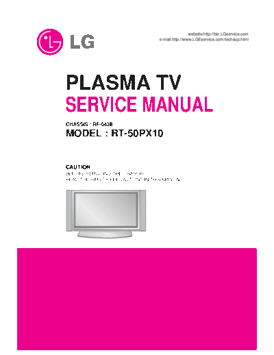 RT-50PX10 Service Manual