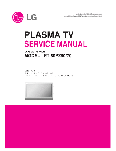 MT-50PZ60 Service Manual