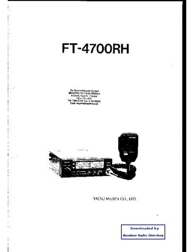 FT4700RH