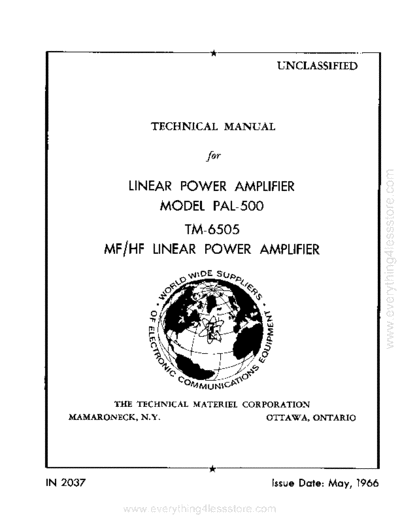 tmc_pal-500_linear_power_amplifier_1966