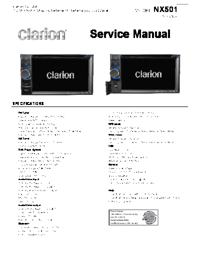 Clarion_NX501