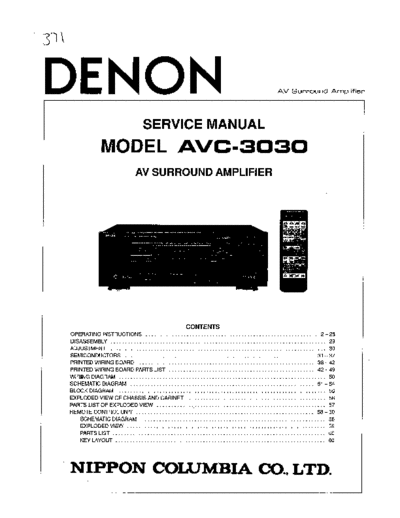 DENON+AVC-3030