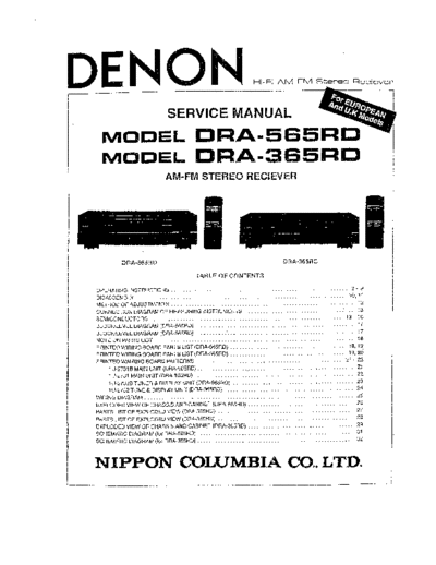 Denon-DRA365RD rec