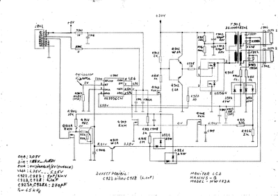 OZ9936CN Electrical diagram inverter (Hanns-G HW173A)
