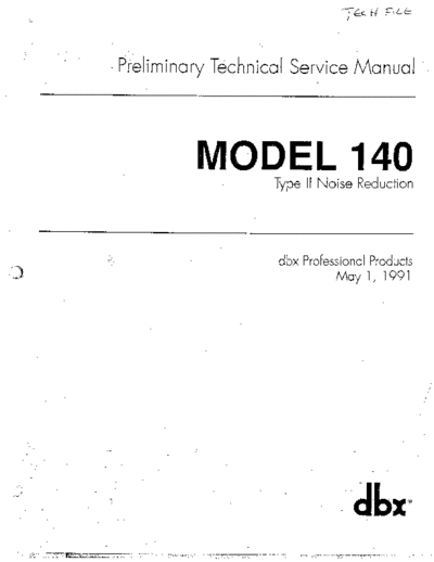140 Service Manual