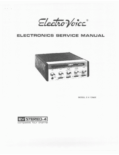 ElectroVoice-EV1244X amp