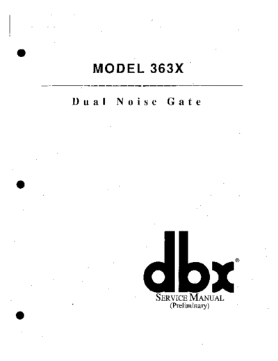 363X Service Manual