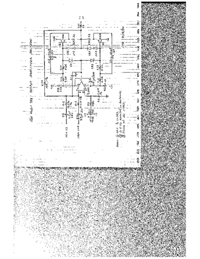 902 output amp section schematic