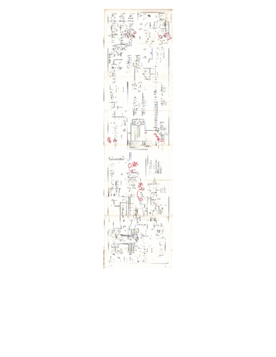 Figure40-ConsoleSchematicDiagram-H-100SeriesHammondOrgan