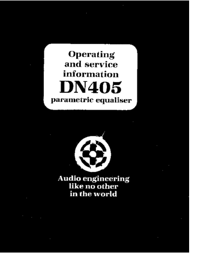 DN405 User Manual