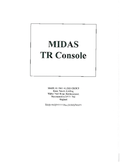 tr-console