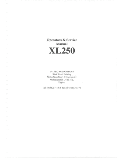 xl250-op-manual