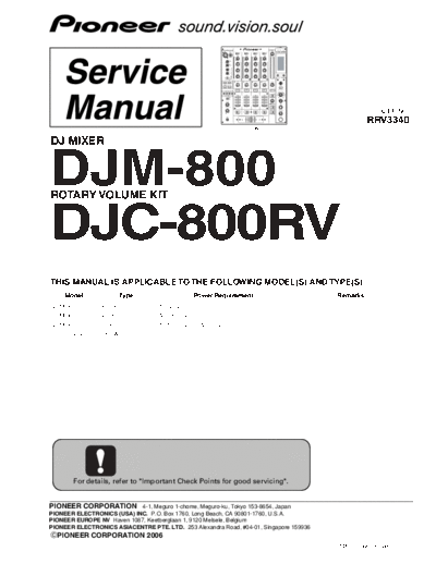 Pioneer-DJM800 mix