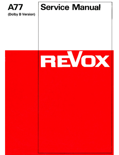 Revox_A77_Dolby_Serv