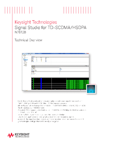5990-9099EN Signal Studio for TD-SCDMA HSDPA N7612B Technical Overview c20140913 [10]