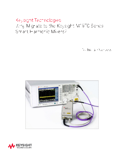 5990-9418EN Why Migrate to the Keysight M1970 Series Smart Mixers_ - Technical Overview c20141001 [8]
