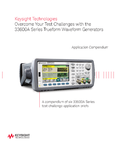5991-4361EN Overcome Your Test Challenges with the 33600A Series Trueform Waveform Generators - Application Note c20141002 [20]