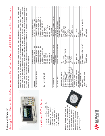 5991-4659EN InfiniiVision 3000 X-Series versus Danaher-Tektronix MDO3000 Series - Competitive Comparison c20141001 [2]