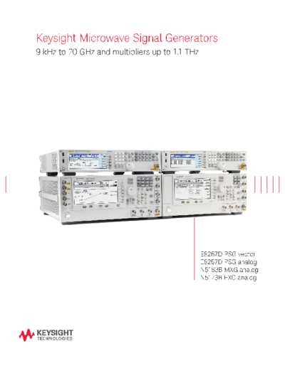 5991-4876EN PSG_252C MXG_252C & EXG Microwave Signal Generators - Brochure c20140819 [20]