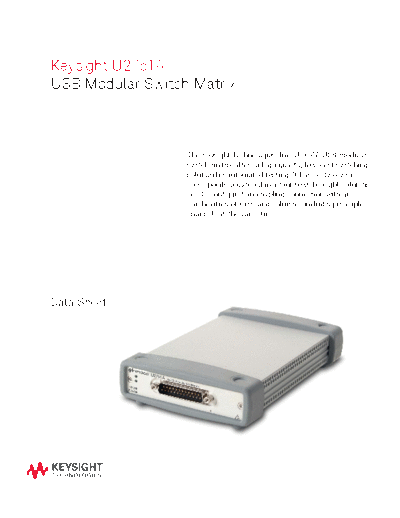 5991-0187EN U2751A USB Modular Switch Matrix - Data Sheet c20141023 [9]