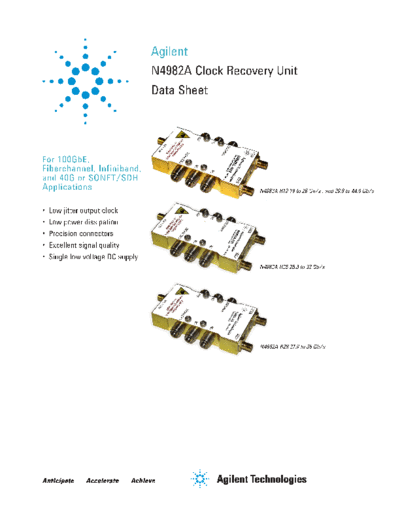 5991-0701EN N4982A Clock Recovery Unit - Data Sheet c20130812 [8]