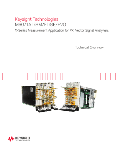 5991-3004EN M9071A GSM EDGE EVO X-Series Measurement Application for M9391A PXIe Vector Signal Analyzer c20140820 [11]