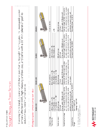 5991-3715EN Waveguide Power Sensors - Product Fact Sheet c20140619 [2]