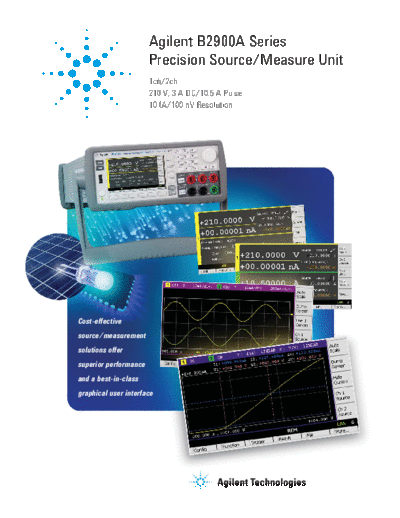 B2900A Series Precision Source Measure Unit Product - Brochure 5990-7515EN c20130425 [16]