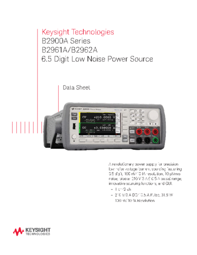 B2961A B2962A 6.5 Digit Low Noise Power Source-brochure 5991-1388EN c20140829 [12]