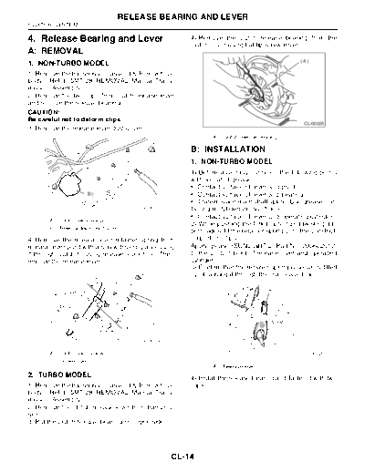 Release Bearing and Lever