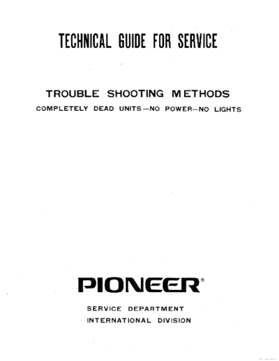 hfe_pioneer_completely_dead_units_troubleshoot