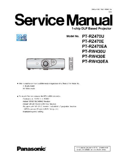 PT-RZ470_Service_Manual[1]